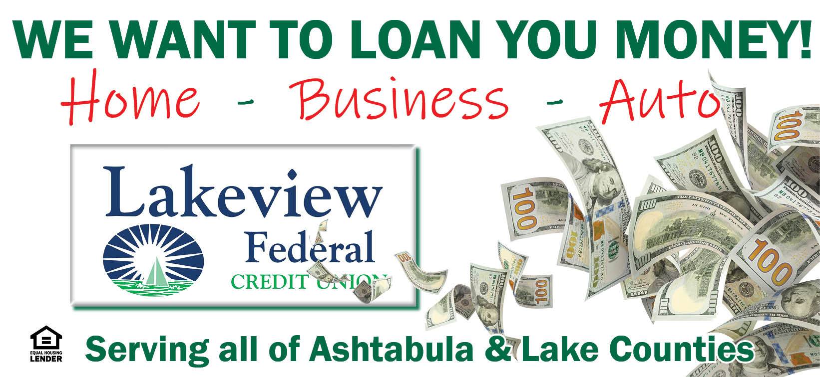 we want to loan you money